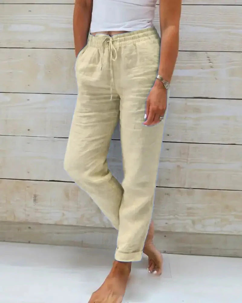 Premium Linen Pants for Women