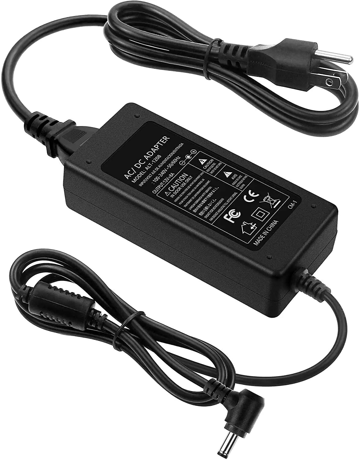 Adaptador de fuente de alimentación de 12V para luces de tira LED 5050