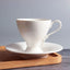 Ensemble de tasse à café et soucoupe en porcelaine osseuse européenne