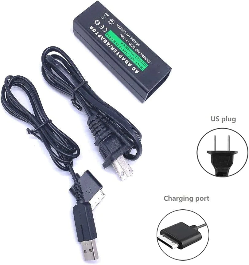 Cargador de pared premium para Sony PlayStation Portable PSP Go