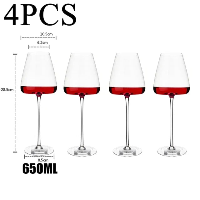 Premium Goblet Red Wine Glasses for Elegant Dining