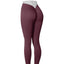 Pantalons de yoga en nylon V Back pour femmes