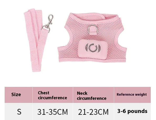 Cooling Dog Vest Harness with Adjustable Chest Strap