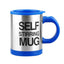 Premium Self Stirring Coffee Mug - 400ml Stainless Steel
