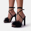 Feather Women High Heels - Elegant and Chic Footwear