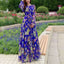 Elegant Floral Printed Maxi Dress