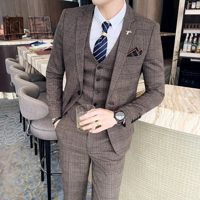 Traje de Negocios Premium para Elegancia Profesional