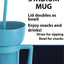 Popcorn Snack with Handle & All-in-One Drink Cup