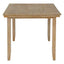 Conjunto de Mesa de Comedor Rústico TREXM para 6