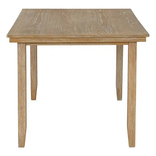 Conjunto de Mesa de Comedor Rústico TREXM para 6