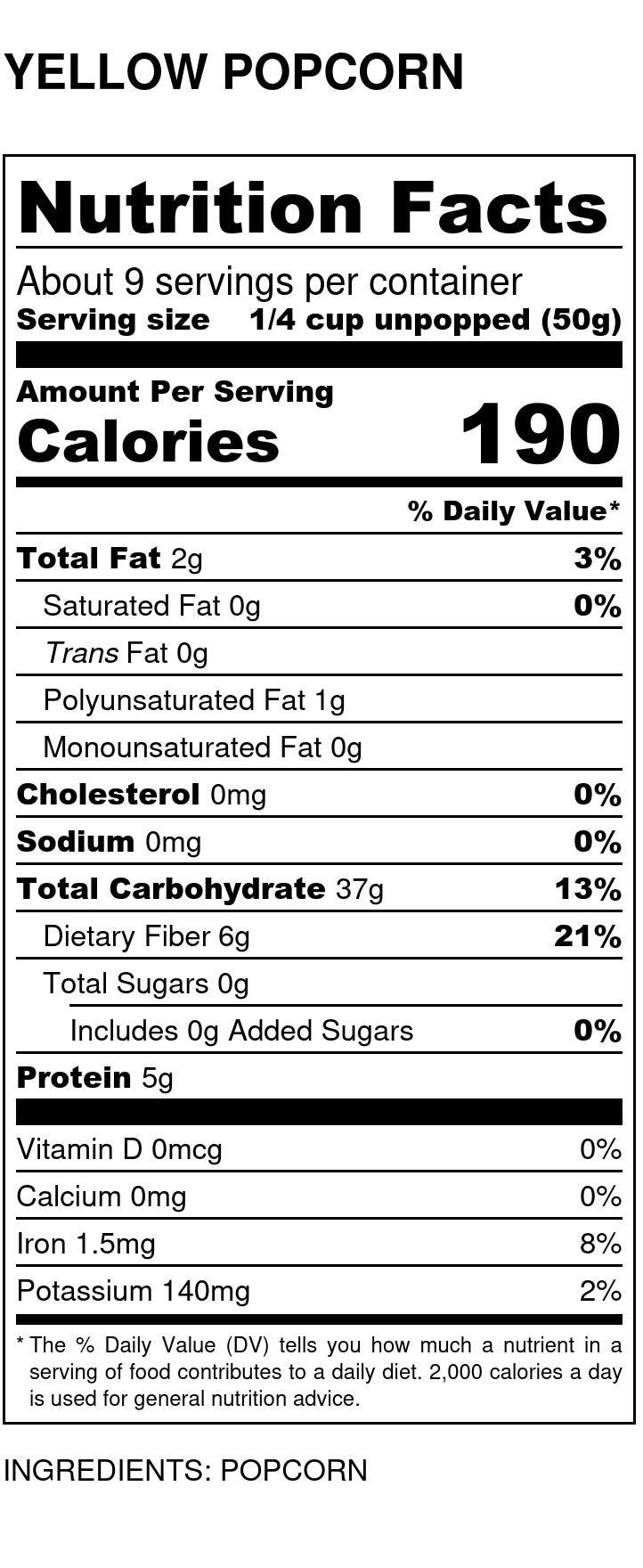 Gourmet Yellow Popcorn Kernels - Non-GMO Snack Delight - Korvel