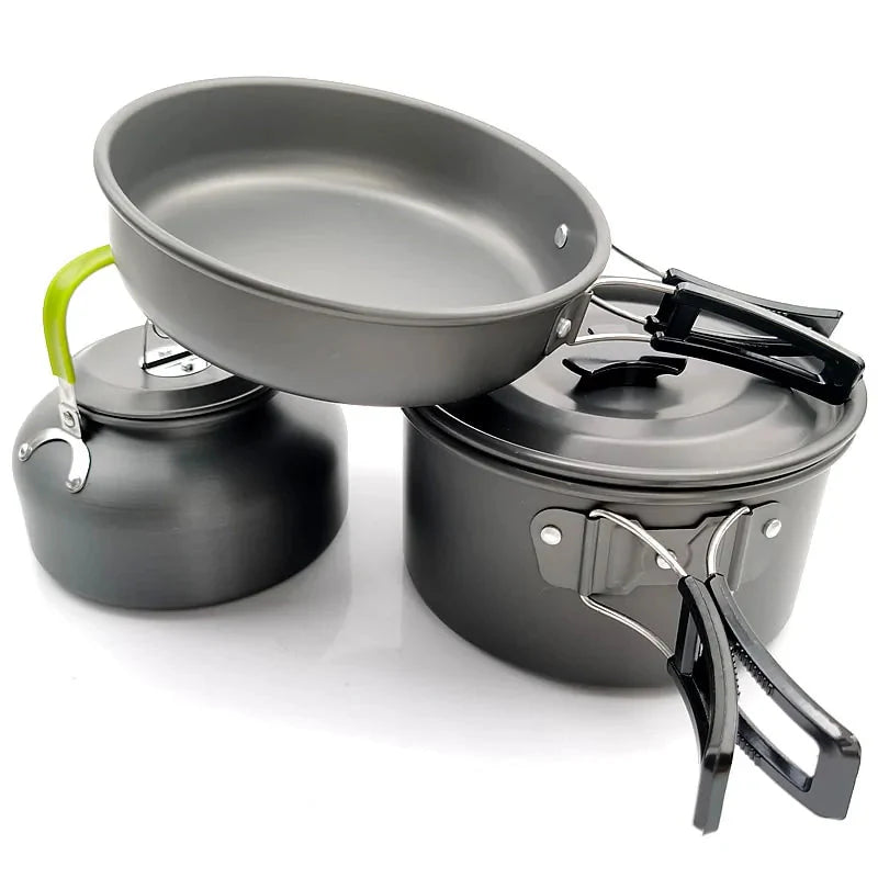 Premium Camping Cookware Set for Outdoor Adventures