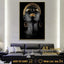 Impressions sur toile modernes premium - Femme noire africaine