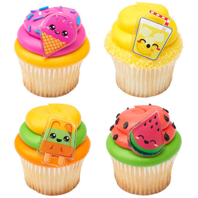 Anillos de Cupcake de Delicias de Verano