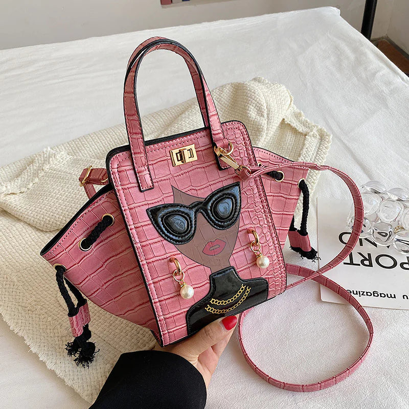 Sac seau en PU cuir élégant