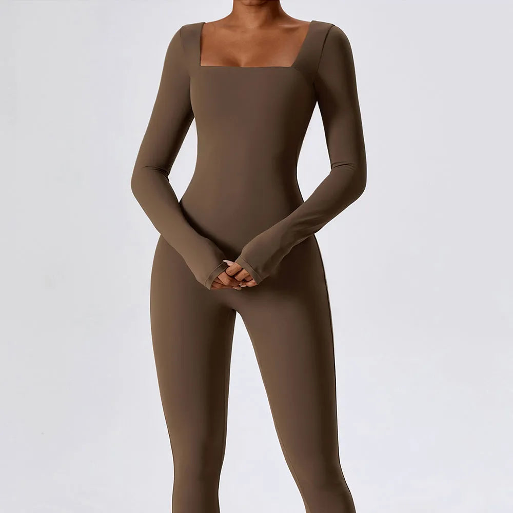 Jumpsuit Deportivo de Manga Larga Premium
