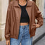 Zip Up Dropped Shoulder Jacket - Korvel