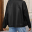 Zip Up Dropped Shoulder Jacket - Korvel