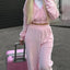 Premium Zip Up Hoodie and Pocketed Pants Set