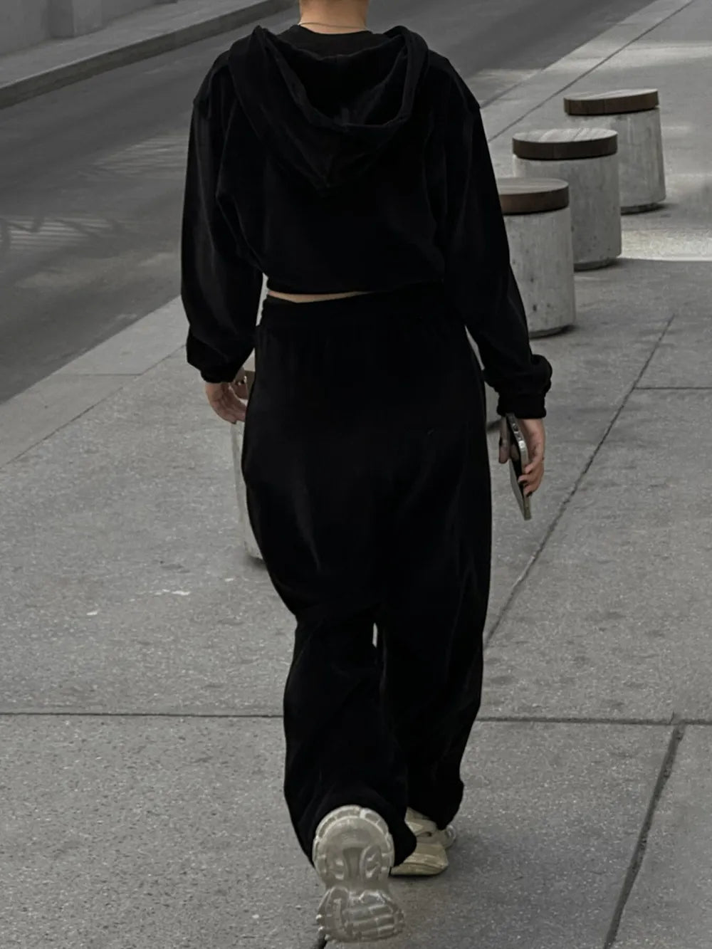 Premium Zip Up Hoodie and Pocketed Pants Set