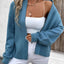 Zip Up Long Sleeve Cardigan - Korvel
