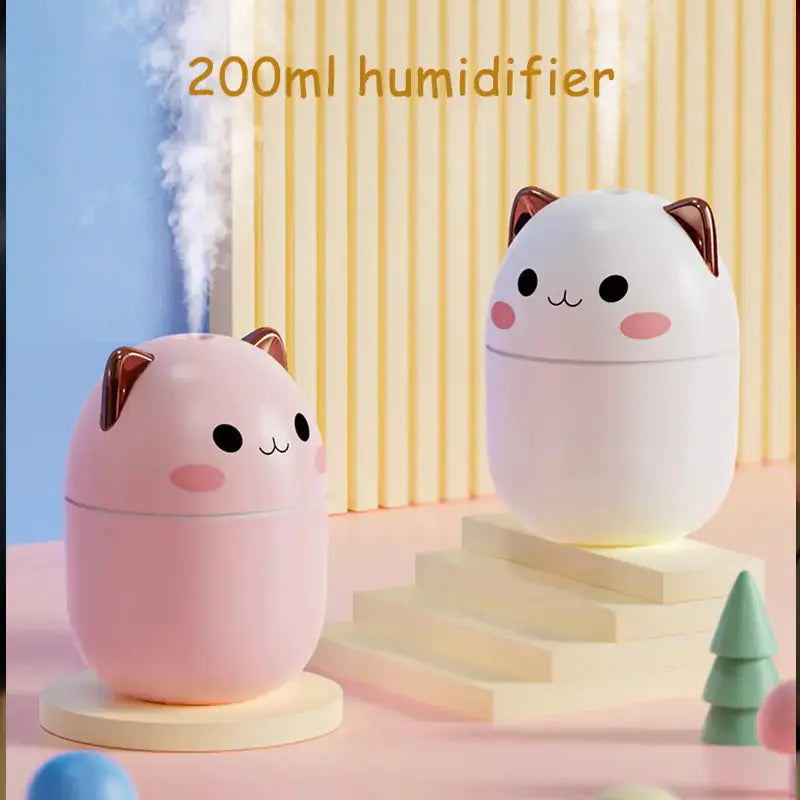 Cute Cat Aroma Diffuser - Stylish Home Fragrance