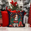 Coussin de Noël Beagle
