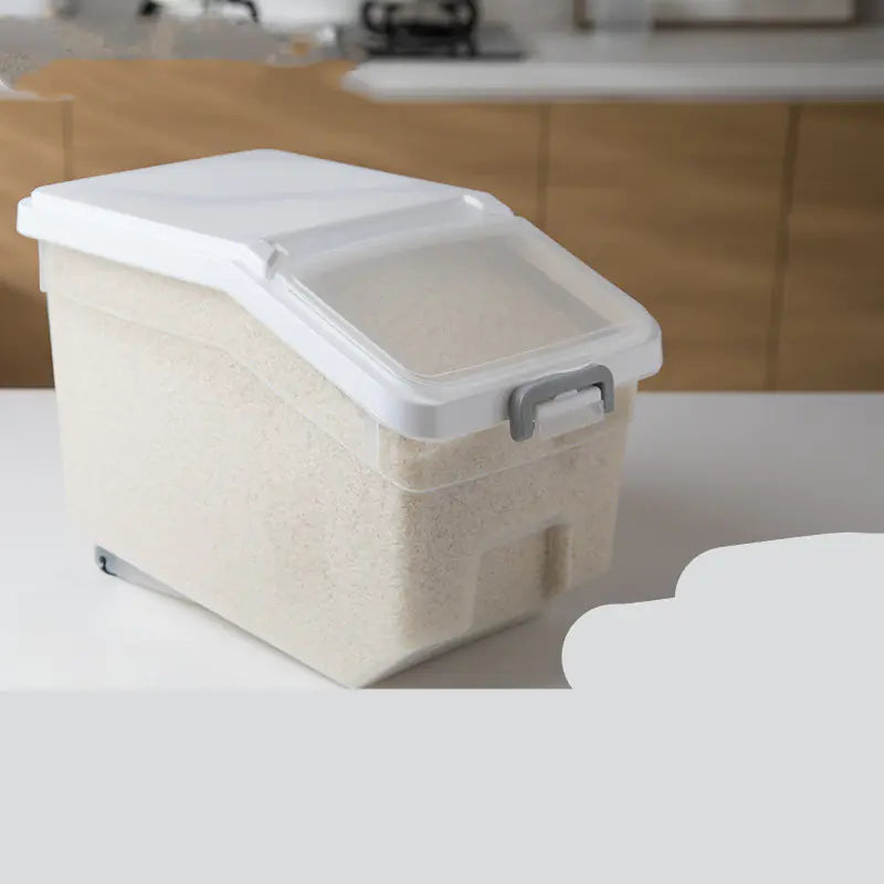 Seau de riz scellé de 20 kg pour le stockage en cuisine