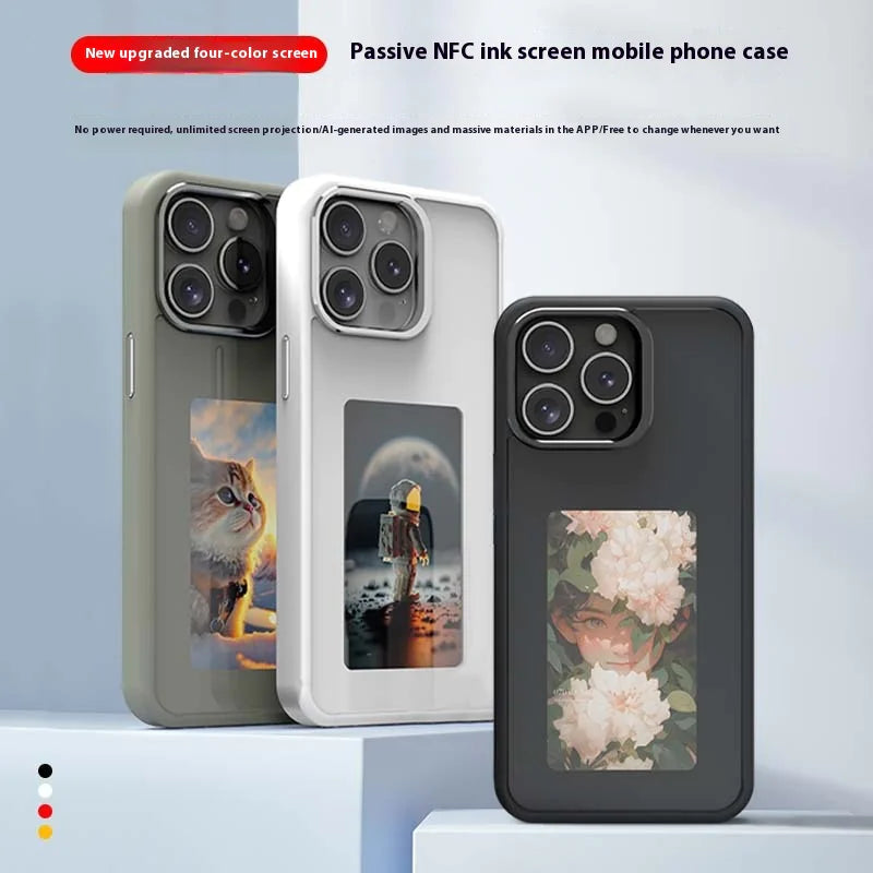 Funda inteligente NFC con pantalla para una experiencia mejorada en smartphones