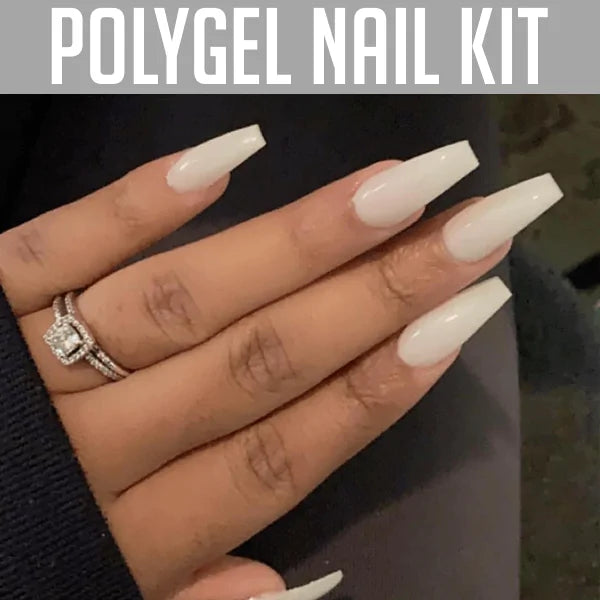 Kit de Uñas de Gel Polímero Impecable para un Arte de Uñas Asombroso