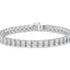 IGI Certified 14K White Gold Diamond Tennis Bracelet - 6.0 Cttw