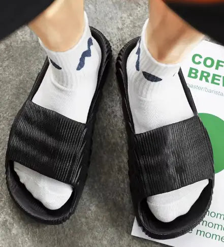 Chaussons de Salle de Bain Élégants Antidérapants pour le Confort