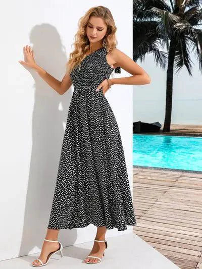 Robe Midi Asymétrique Zoe