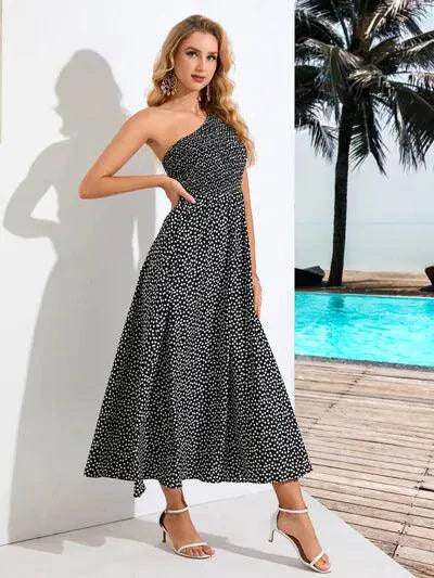 Robe Midi Asymétrique Zoe