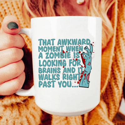 Zombie Themed 15 oz Ceramic Mug