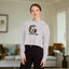 Sudadera recortada Zoomie Kitty para ella