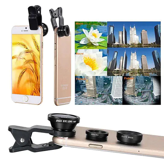 Paquete de Lentes para Smartphone y Selfie 10 en 1