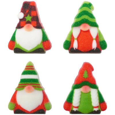 Holiday Gnomes Decorations - 120 pcs