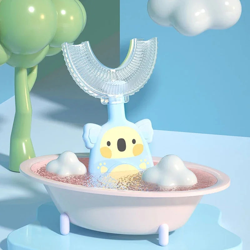 Children's Smart 360 Degree U Shape Manual Toothbrush