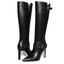 Bottes à talons aiguilles hautes Uacllcau pour femmes avec détail de boucle