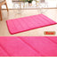 Tapis de bain en mousse à mémoire de forme en corail de luxe