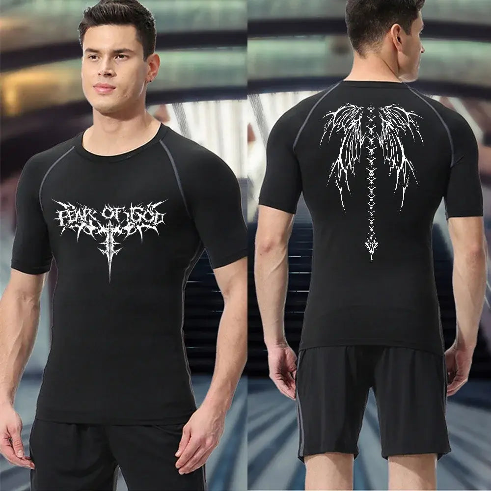 Sport Quick Dry Tight Gym T-Shirts