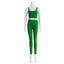 Conjunto de Top Corto y Leggings de Gimnasio Premium
