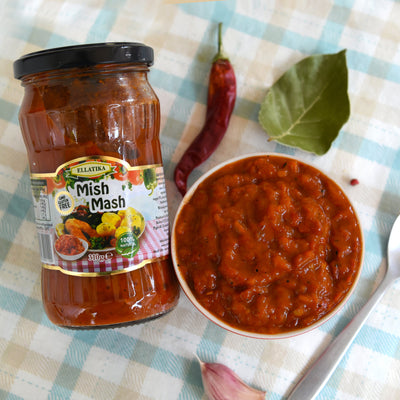 ELLATIKA Bulgarian Sauces - Mish Mash,  10.95 oz. 310g