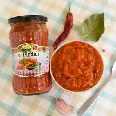 ELLATIKA Bulgarian Sauces - Pindjur, 10.95 oz. 310g
